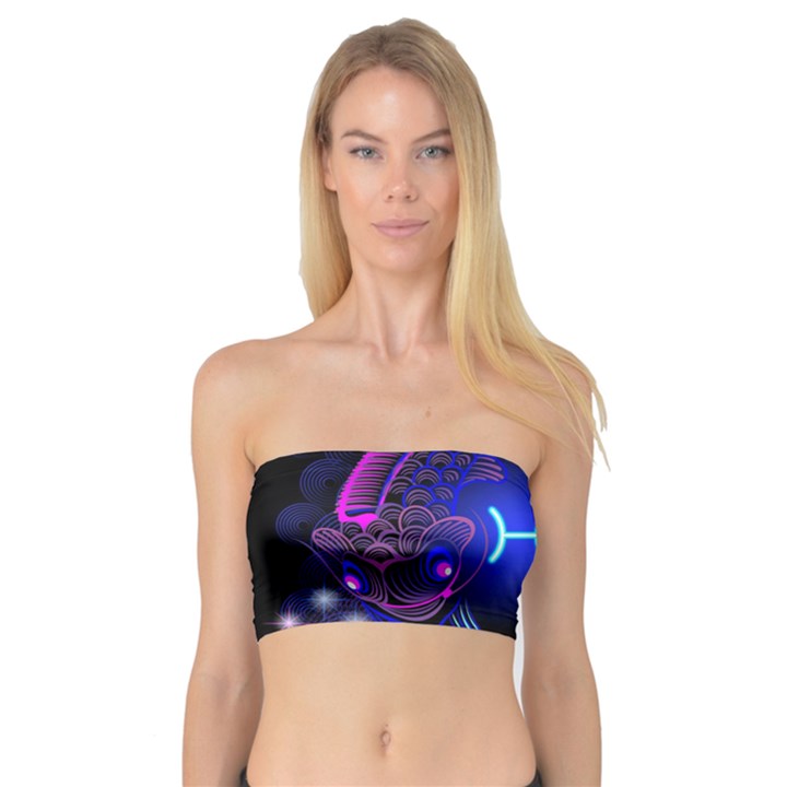 Sign Pisces Zodiac Bandeau Top