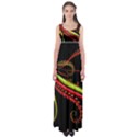 Cool Pattern Designs Empire Waist Maxi Dress View1