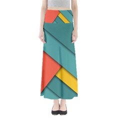 Color Schemes Material Design Wallpaper Maxi Skirts by Nexatart