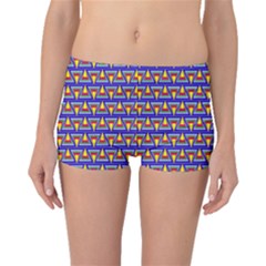 Seamless Prismatic Pythagorean Pattern Boyleg Bikini Bottoms by Nexatart