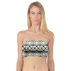 Abstract Camouflage Bandeau Top by dflcprints