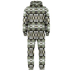 Abstract Camouflage Hooded Jumpsuit (men)  by dflcprints