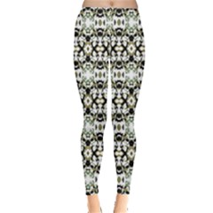 Abstract Ethnic Camouflage Leggings  by dflcprintsclothing