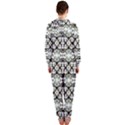 Abstract Ethnic Camouflage Hooded Jumpsuit (Ladies)  View2