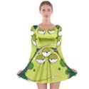 The Most Ugly Alien Ever Long Sleeve Skater Dress View1