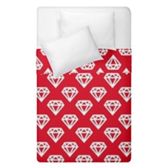 Diamond Pattern Duvet Cover Double Side (single Size) by Nexatart