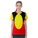 Flag Of Australian Aborigines Women s Cotton Tee View1