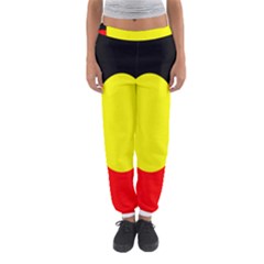 Flag Of Australian Aborigines Women s Jogger Sweatpants