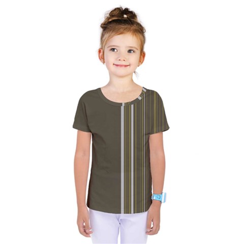 Lines Kids  One Piece Tee by ValentinaDesign