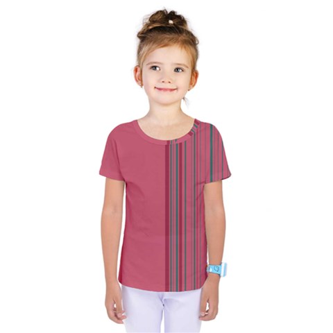 Lines Kids  One Piece Tee by ValentinaDesign