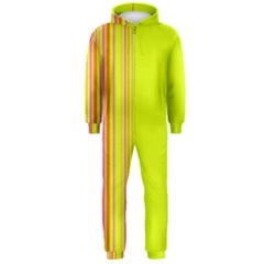 Lines Hooded Jumpsuit (men)  by ValentinaDesign