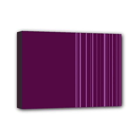 Lines Mini Canvas 7  X 5  by ValentinaDesign