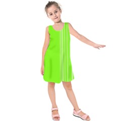 Lines Kids  Sleeveless Dress by ValentinaDesign