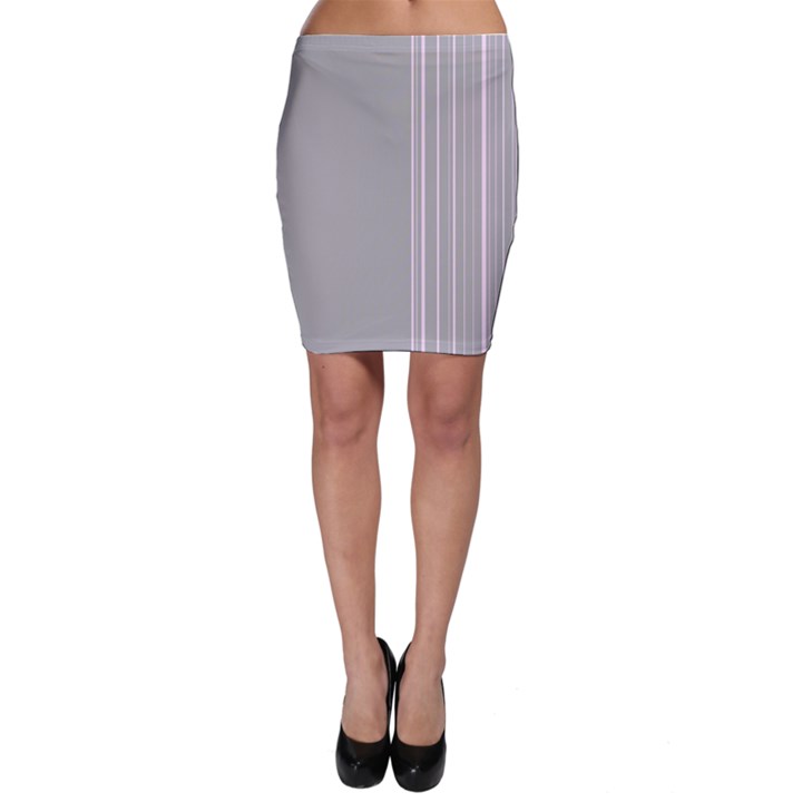 Lines Bodycon Skirt