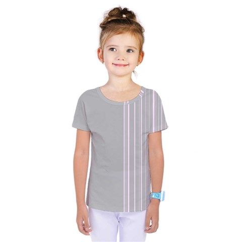 Lines Kids  One Piece Tee by ValentinaDesign