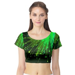 Big Bang Short Sleeve Crop Top (tight Fit) by ValentinaDesign