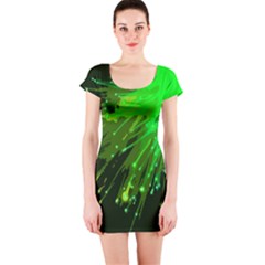 Big Bang Short Sleeve Bodycon Dress by ValentinaDesign