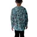 Abstract Aquatic Dream Hooded Wind Breaker (Kids) View2