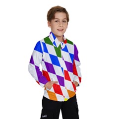 Rainbow Flag Bavaria Wind Breaker (kids) by Nexatart