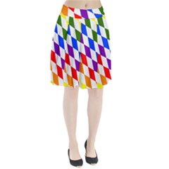 Rainbow Flag Bavaria Pleated Skirt by Nexatart