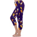 Seamless Ice Cream Pattern Capri Winter Leggings  View2