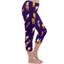 Seamless Ice Cream Pattern Capri Winter Leggings  View3