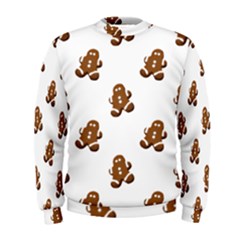 Gingerbread Seamless Pattern Men s Sweatshirt by Nexatart