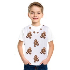 Gingerbread Seamless Pattern Kids  Sportswear by Nexatart