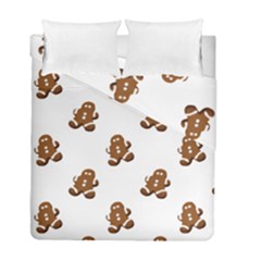 Gingerbread Seamless Pattern Duvet Cover Double Side (full/ Double Size) by Nexatart