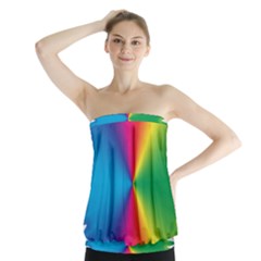 Rainbow Seal Re Imagined Strapless Top by Nexatart