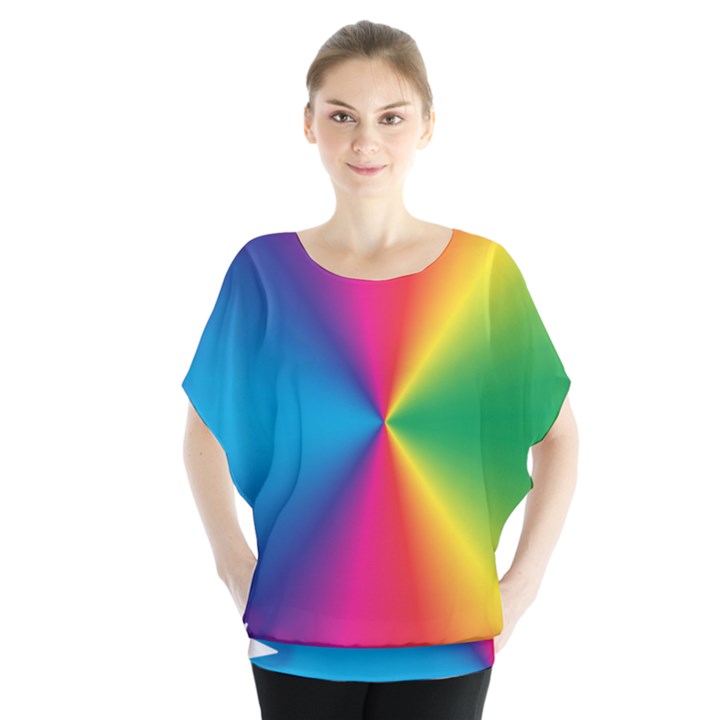 Rainbow Seal Re Imagined Blouse