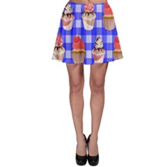 Cake Pattern Skater Skirt by Nexatart