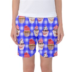 Cake Pattern Women s Basketball Shorts by Nexatart