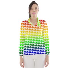 Rainbow Love Wind Breaker (women) by Nexatart