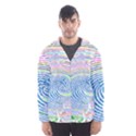 Prismatic Fingerprint Hooded Wind Breaker (Men) View1