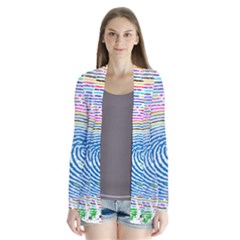 Prismatic Fingerprint Cardigans by Nexatart