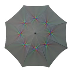 Square Rainbow Golf Umbrellas by Nexatart