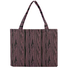 Grain Woody Texture Seamless Pattern Mini Tote Bag by Nexatart