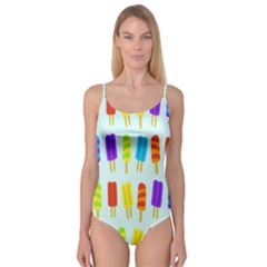 Popsicle Pattern Camisole Leotard  by Nexatart