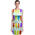 Popsicle Pattern Classic Sleeveless Midi Dress View1