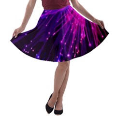 Big Bang A-line Skater Skirt by ValentinaDesign