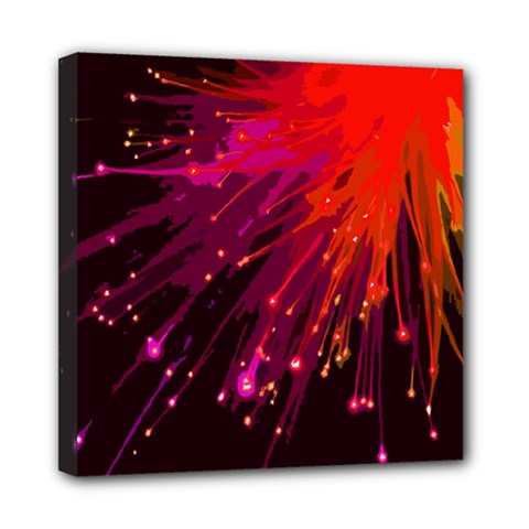 Big Bang Mini Canvas 8  X 8  by ValentinaDesign