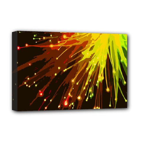 Big Bang Deluxe Canvas 18  X 12   by ValentinaDesign