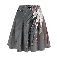 Big Bang High Waist Skirt by ValentinaDesign