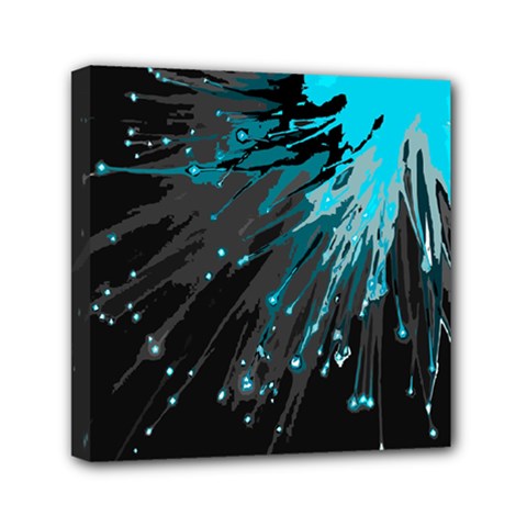 Big Bang Mini Canvas 6  X 6  by ValentinaDesign