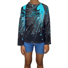 Big Bang Kids  Long Sleeve Swimwear by ValentinaDesign