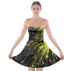 Big Bang Strapless Bra Top Dress by ValentinaDesign