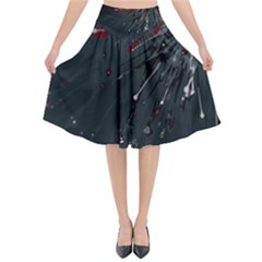 Big Bang Flared Midi Skirt by ValentinaDesign