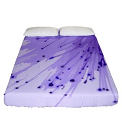 Big Bang Fitted Sheet (queen Size) by ValentinaDesign