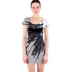 Big Bang Short Sleeve Bodycon Dress by ValentinaDesign